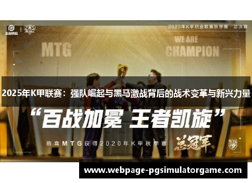 2025年K甲联赛：强队崛起与黑马激战背后的战术变革与新兴力量