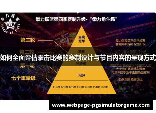 如何全面评估拳击比赛的赛制设计与节目内容的呈现方式