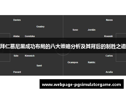 拜仁慕尼黑成功布局的八大策略分析及其背后的制胜之道
