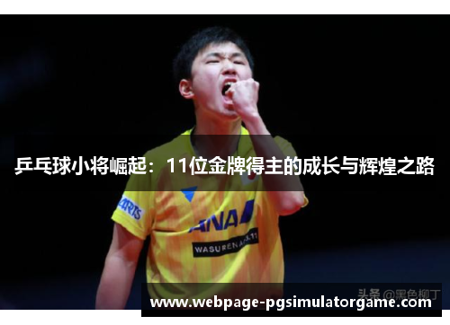 乒乓球小将崛起：11位金牌得主的成长与辉煌之路
