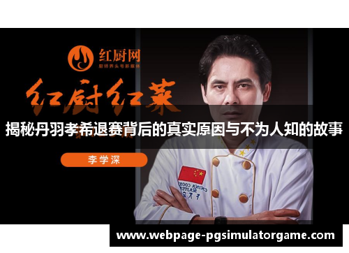 揭秘丹羽孝希退赛背后的真实原因与不为人知的故事