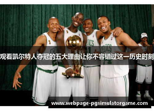 观看凯尔特人夺冠的五大理由让你不容错过这一历史时刻