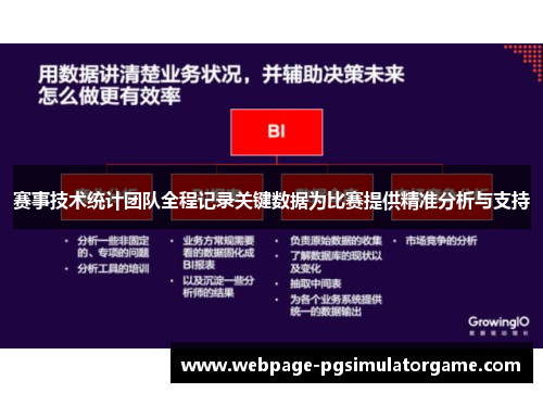 赛事技术统计团队全程记录关键数据为比赛提供精准分析与支持